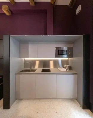 Cucina o angolo cottura di Residence Poli Venezia