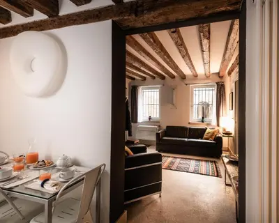 Area soggiorno di Venice Boutique House
