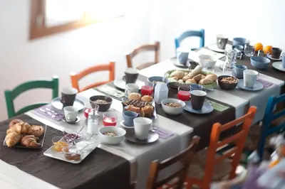 Cibo presso il bed & breakfast o nelle vicinanze