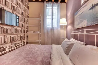 Letto o letti in una camera di Arsenale Loft - Biennale