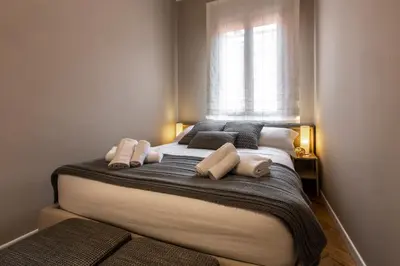 Letto o letti in una camera di Charming Apartment on the Grand Canal R&R
