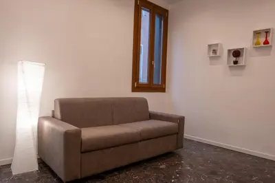 Area soggiorno di The Heart of San Marco - WiFi
