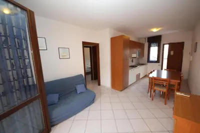 Cucina o angolo cottura di Acquasmeralda appartamento 03