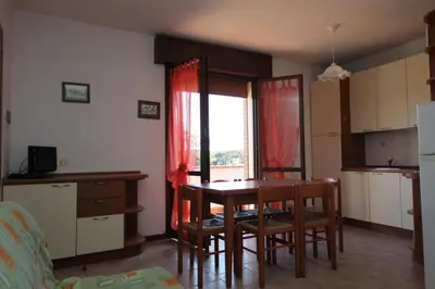 Cucina o angolo cottura di Villa Gloria appartamento E02