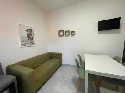 TV o dispositivi per l'intrattenimento presso Villa Antonio appartamento 01