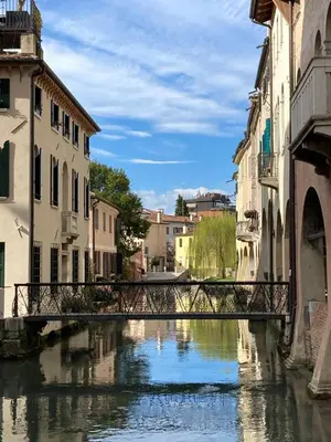 Vista sul fiume nelle vicinanze dell'affittacamere