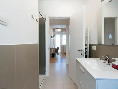 Bagno di Maison Altinia, locazione in centro storico a due passi dalla stazione