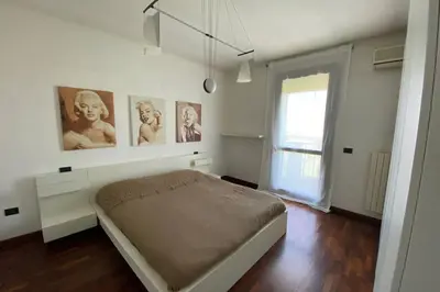Letto o letti in una camera di Appartamento Girasole tra Padova e Venezia