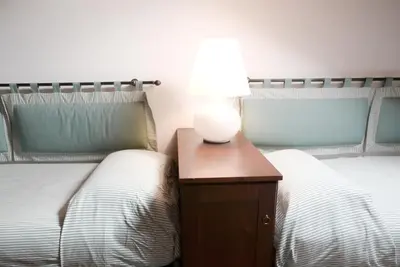 Letto o letti in una camera di Maison Silvia