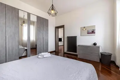 Letto o letti in una camera di Il Loft di Vanni