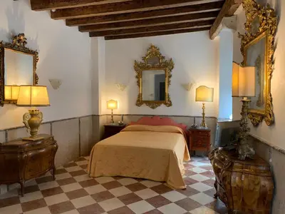 Letto o letti in una camera di Luxury Apartment in San Marco with Canal View