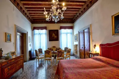 Letto o letti in una camera di GRADENIGO