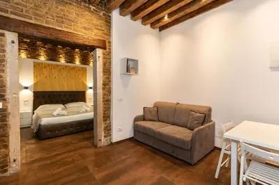 Letto o letti in una camera di Giorgiapartaments Bronze esclusive