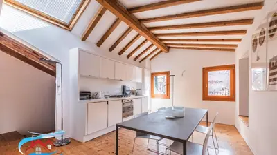 Cucina o angolo cottura di Au Nom de la Rose