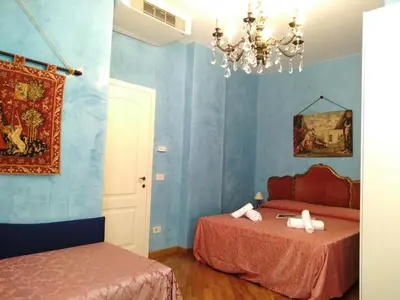 Letto o letti in una camera di The House on the Canal