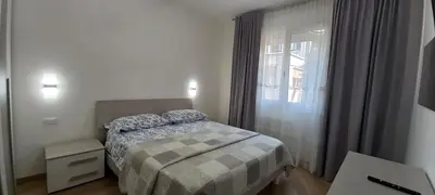 Letto o letti in una camera di La Nadia