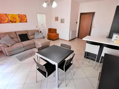 Area soggiorno di Apartment Rosapanna-1 by Interhome