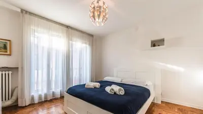 Letto o letti in una camera di Residenza Cavana