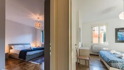 Letto o letti in una camera di Residenza Canal
