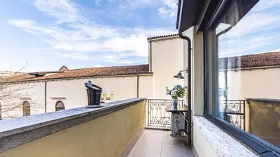 Balcone o terrazza di Penthouse Accademia