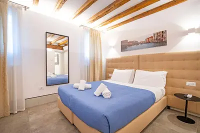 Letto o letti in una camera di La Terrasse