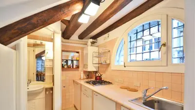 Cucina o angolo cottura di Residenza Marina