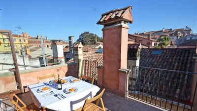 Balcone o terrazza di Mellina's Terrace - Stylish House
