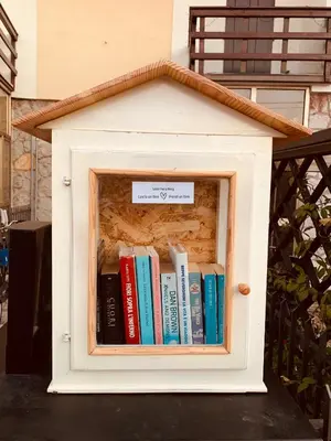 Biblioteca nell'appartamento