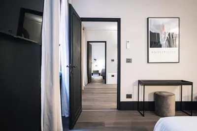 Letto o letti in una camera di LUXURY SANTO STEFANO