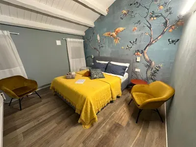 Letto o letti in una camera di Al Sagraeto White apartment