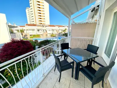 Balcone o terrazza di Appartamenti Wave Village 2 - Carraro Immobiliare - Family Apartments