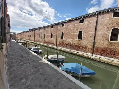 Planimetria di Veneziacentopercento Corderie Apartment