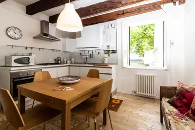 Cucina o angolo cottura di Veneziacentopercento Campaniel Apartment