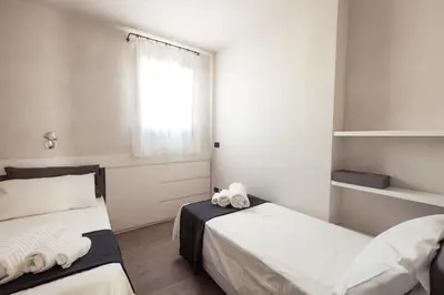 Letto o letti in una camera di Luxury Modern Design Home, Campo dei Mori wifi
