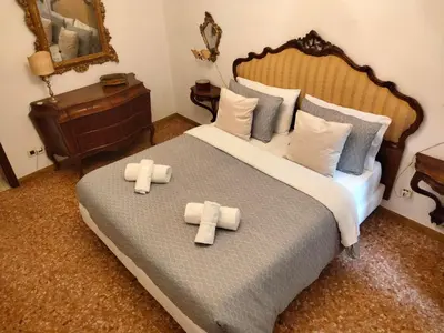Letto o letti in una camera di Ca Donzela