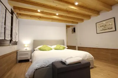 Letto o letti in una camera di Ca' Puccetti