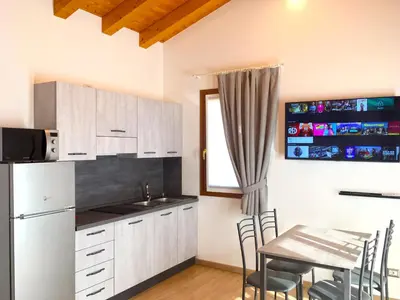 Cucina o angolo cottura di Ca' Rosin Meolo - Camera tra relax e privacy