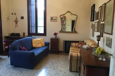 Area soggiorno di A Casa di Claudia