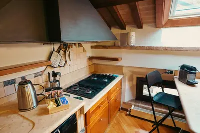 Cucina o angolo cottura di Attico Baggio