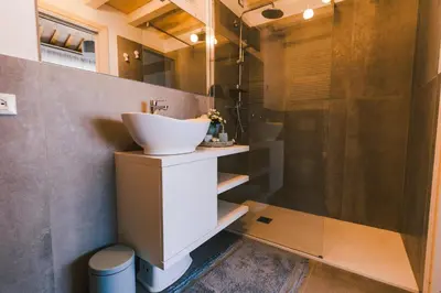 Bagno di b&b al fienile