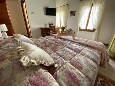 Letto o letti in una camera di Il Canto Del Gallo B&B