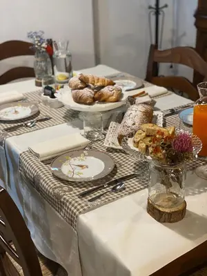 Cibo presso il bed & breakfast o nelle vicinanze