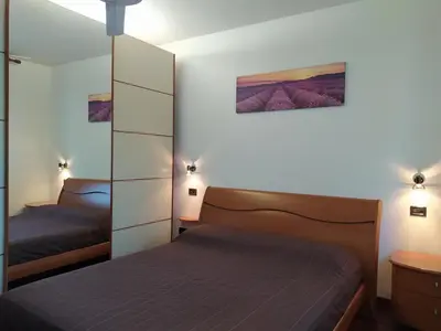 Letto o letti in una camera di Appartamento a Cadoneghe Storica