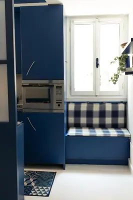 Cucina o angolo cottura di BlueYellow home in Cannaregio Air conditioning WiFi
