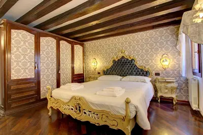 Letto o letti in una camera di Marcopolo Private~Terrace