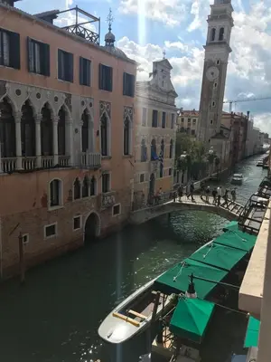 Vista sul fiume nelle vicinanze dell'affittacamere