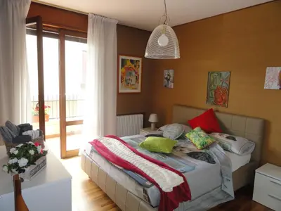 Letto o letti in una camera di HOUSE DOLCEVITA 30 min per Venezia