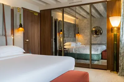 Letto o letti in una camera di Ca' di Dio - VRetreats, an SLH Hotel
