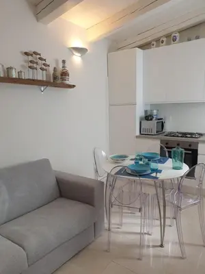 Cucina o angolo cottura di Cottage al mare Martina