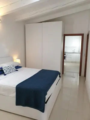 Letto o letti in una camera di Cottage al mare Martina